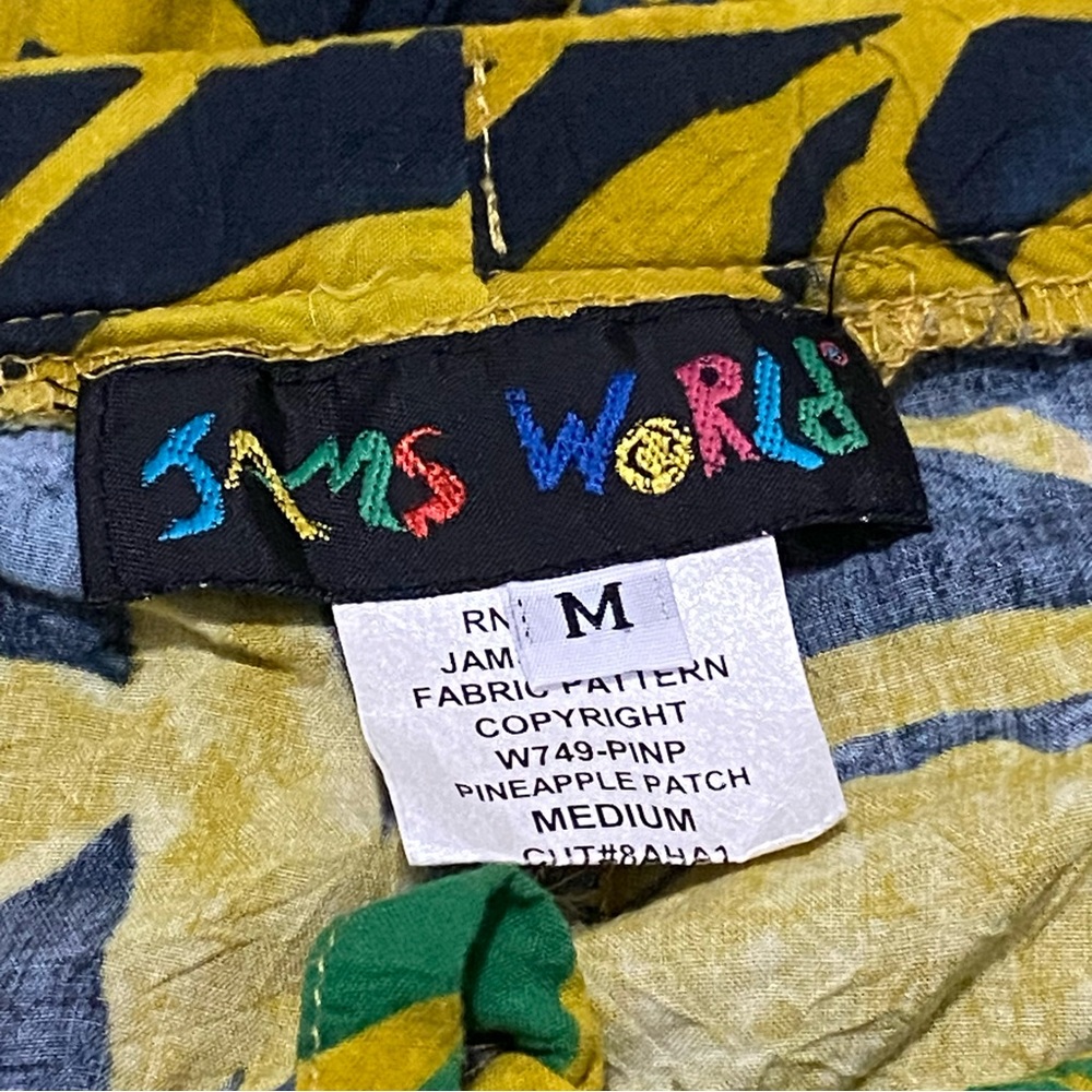 Vintage Jams World Pineapple Patch Capri Pants - image 3